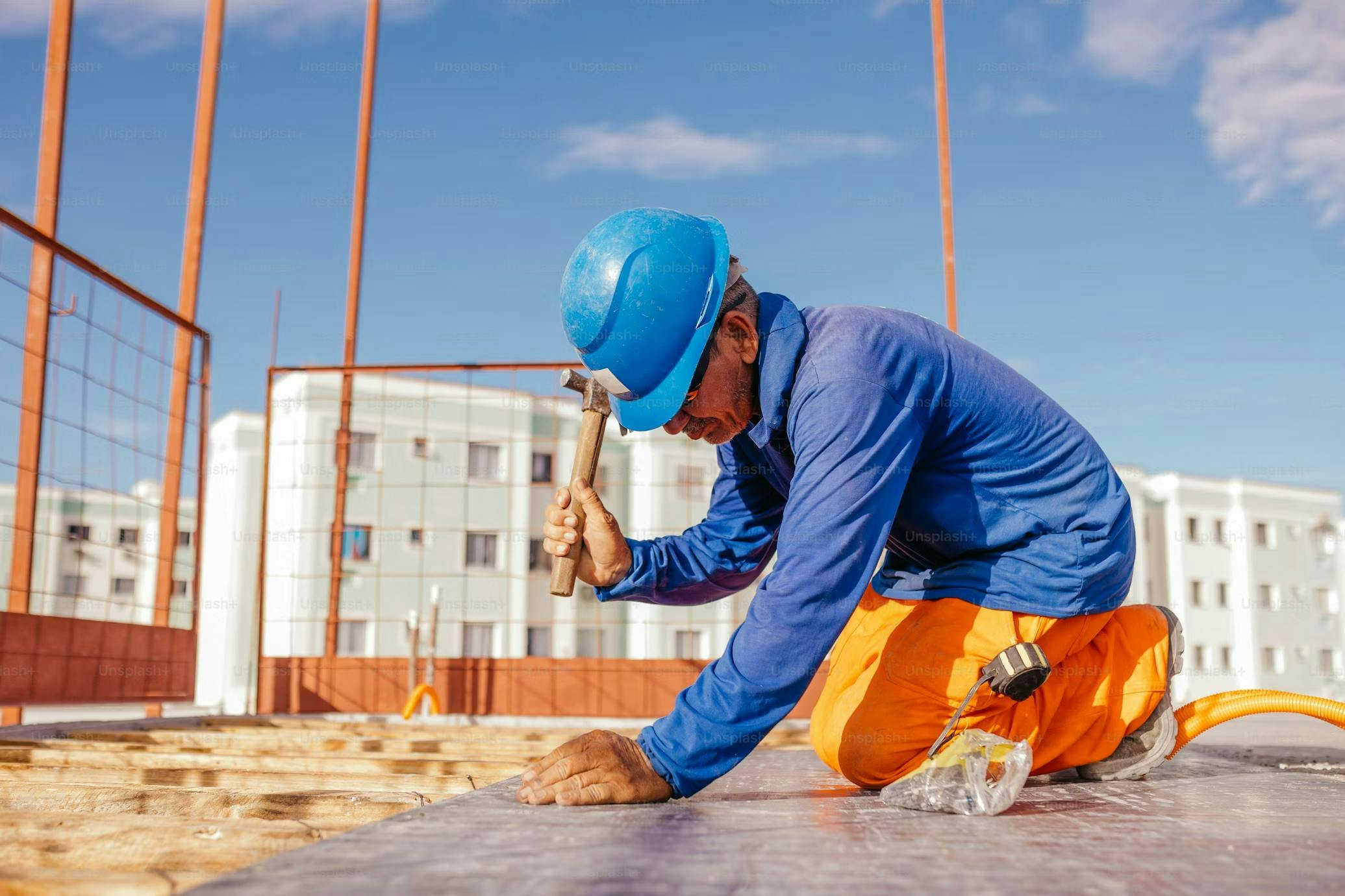 trabajador de cuello azul